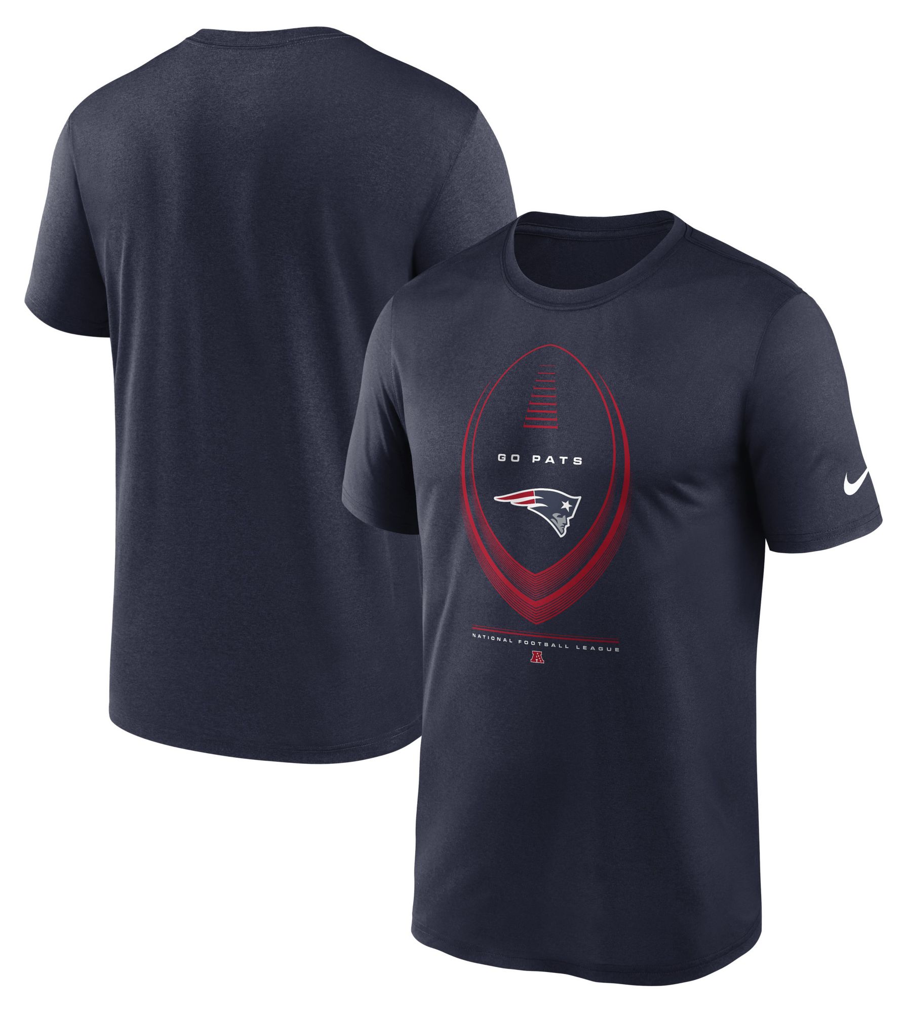 Nike Men's New England Patriots Navy Legend Icon T-Shirt product image