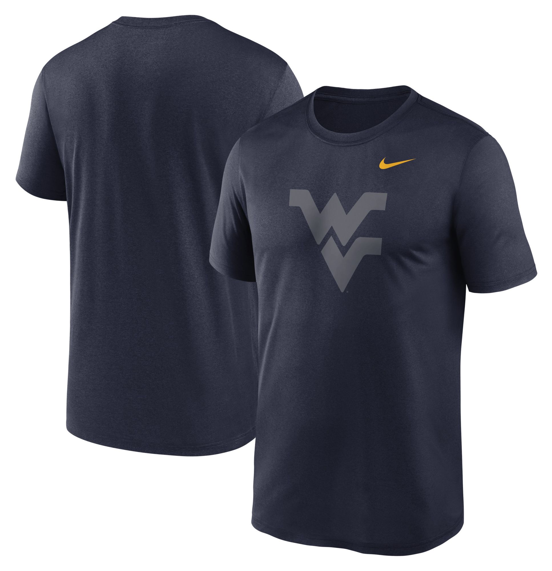 Nike Men's West Virginia Mountaineers Navy Legend Color Pop T