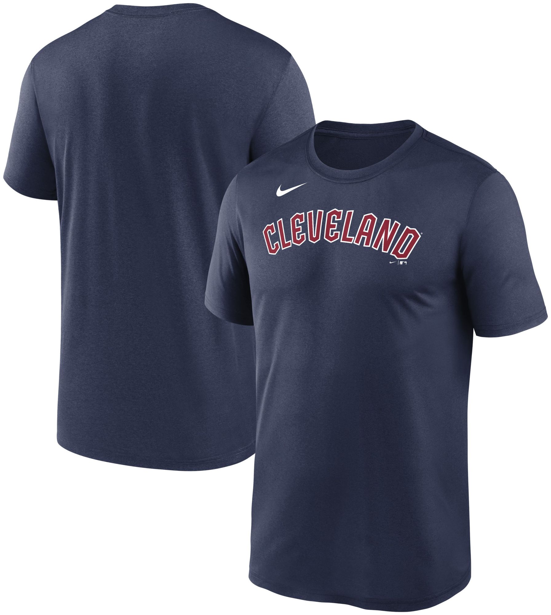 Nike Men's Cleveland Guardians Navy Legend T-Shirt product image