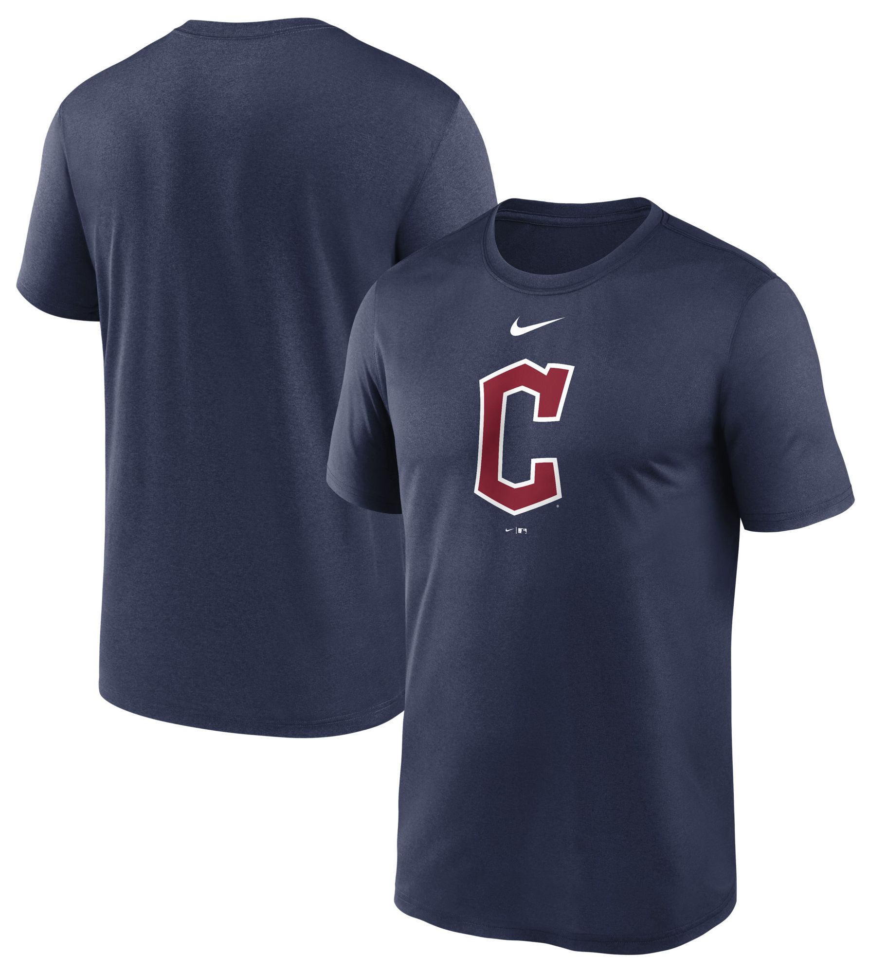 Nike Men's Cleveland Guardians Navy Legend Logo T-Shirt product image