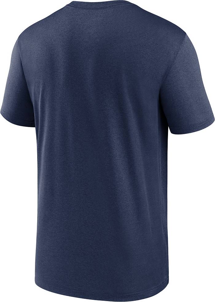 Nike Men's Milwaukee Brewers Willy Adames #27 Navy T-Shirt