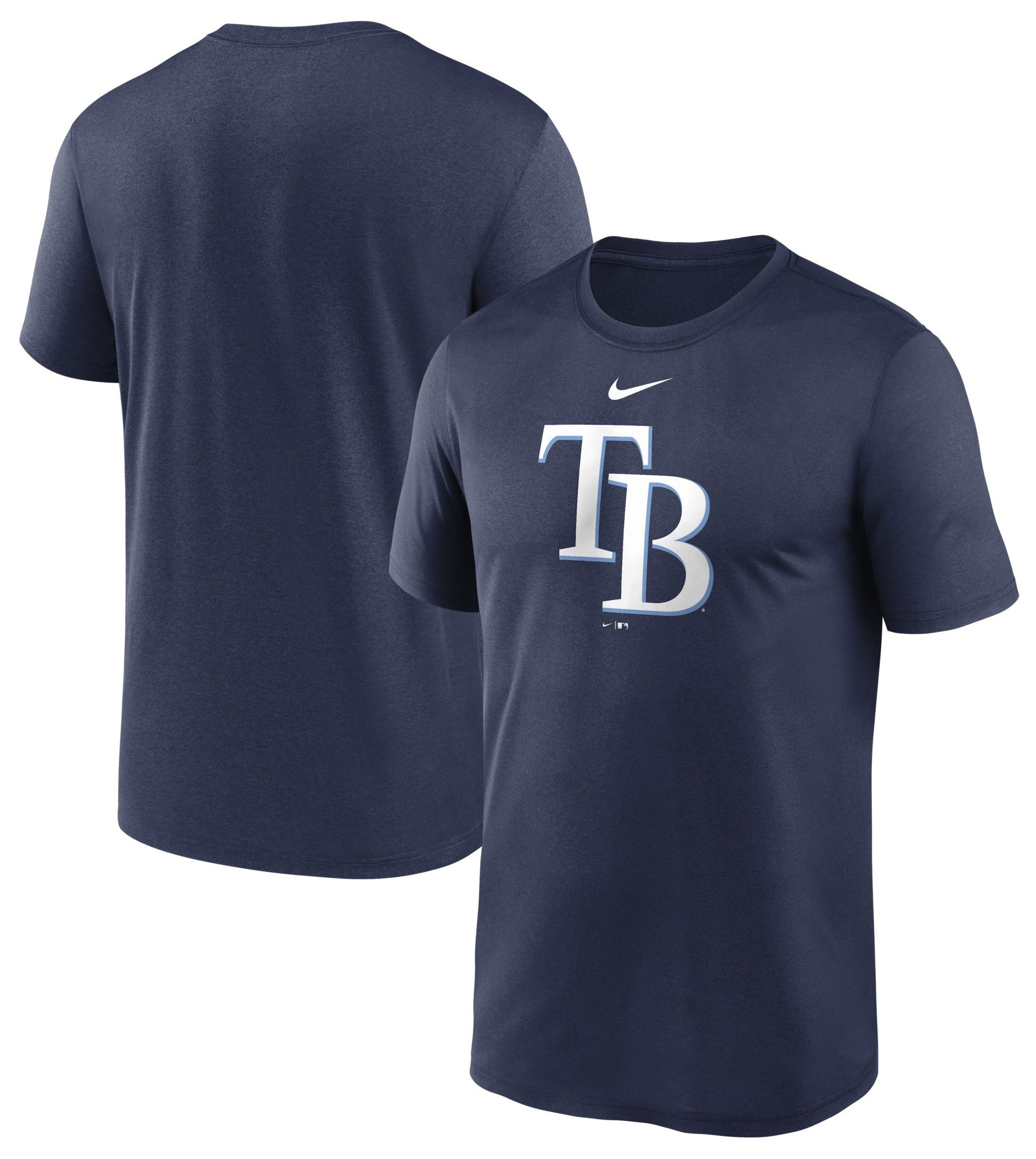 Nike Men's Tampa Bay Rays Navy Legend Logo T-Shirt product image