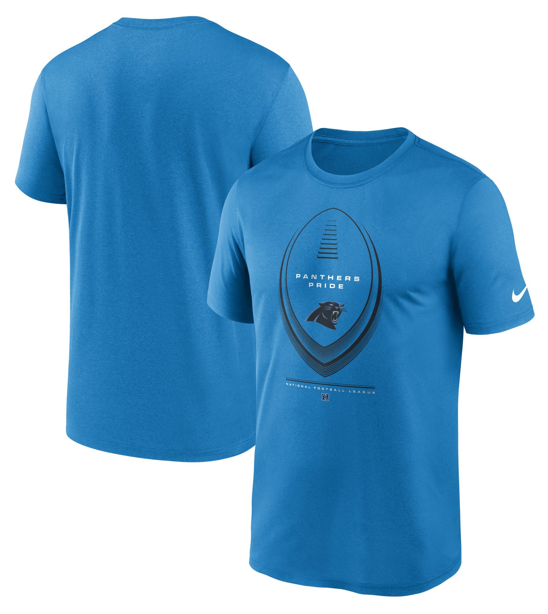 Nike Men's Carolina Panthers Neptune Blue Legend Icon T-Shirt product image