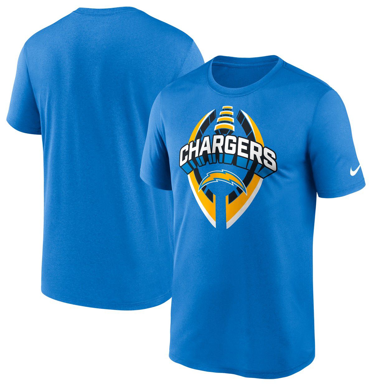 Nike Men's Los Angeles Chargers Italy Blue Legend Icon T-Shirt product image