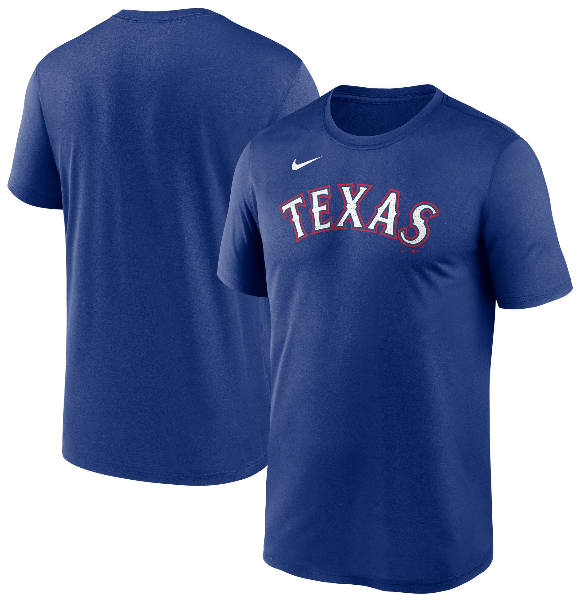Nike Adult Texas Rangers Wordmark Legend Blue T-Shirt product image