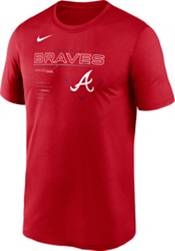 Nike Men's Atlanta Braves Red Legend Game T-Shirt product image