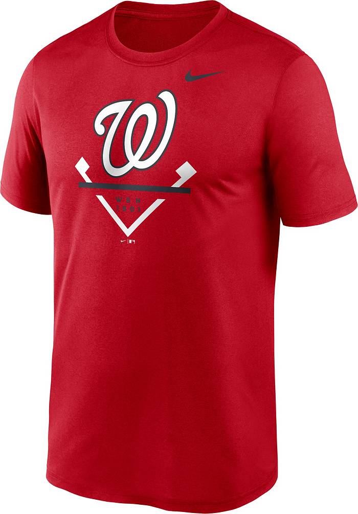 Nike Men's Washington Nationals Red Icon Legend Performance T-Shirt