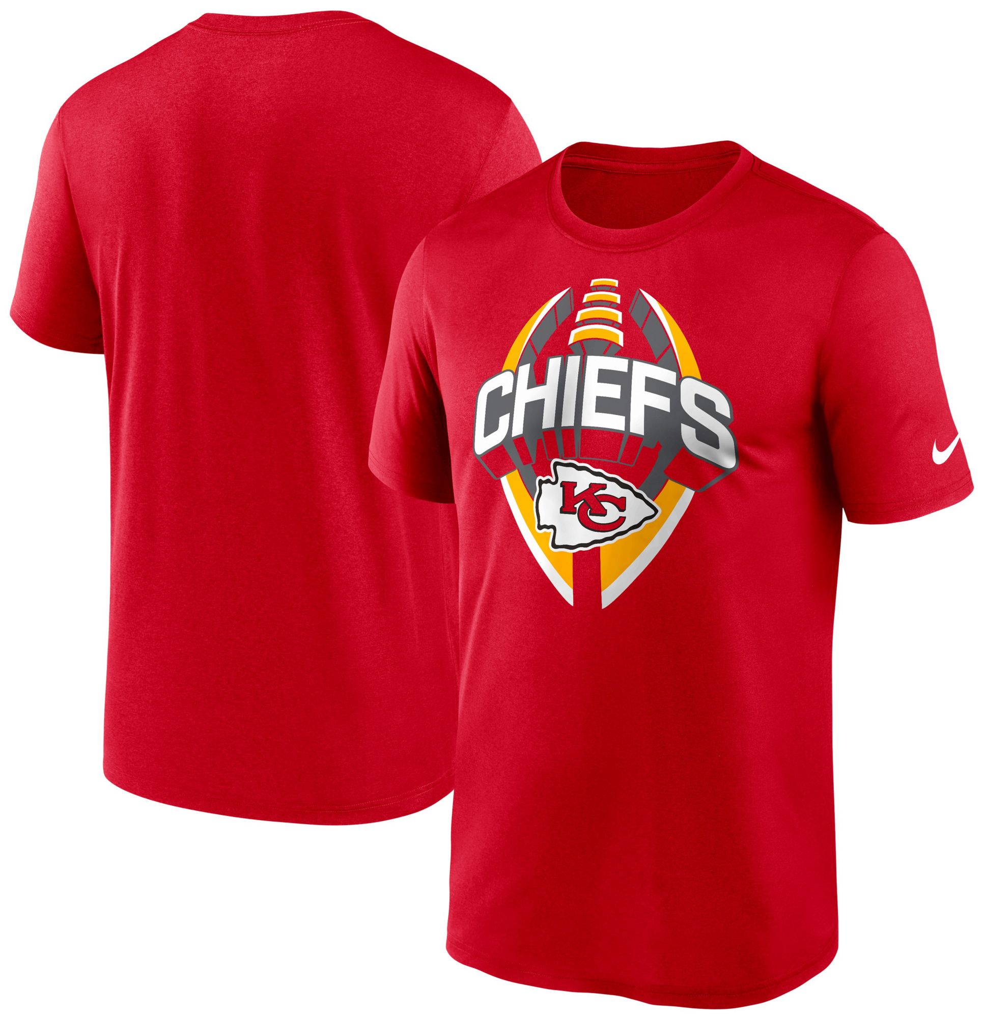 Nike Men's Kansas City Chiefs University Red Legend Icon T-Shirt product image