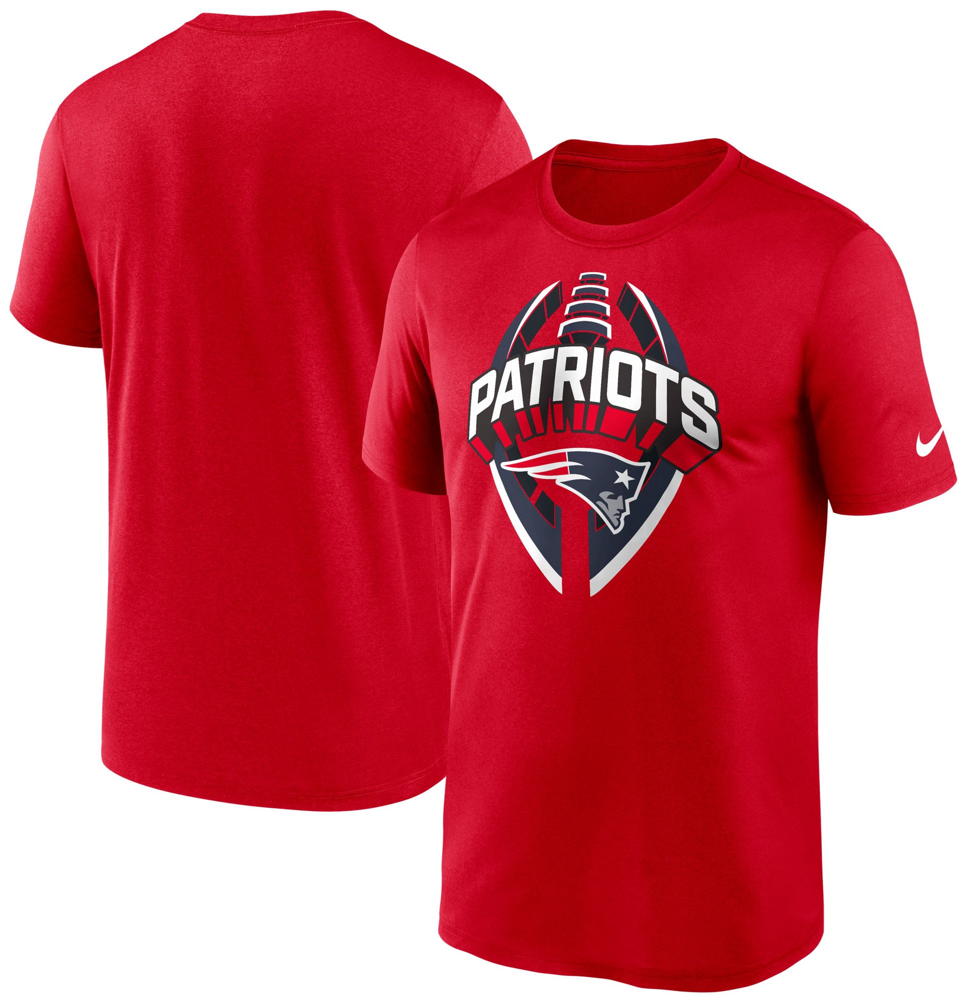 Nike Men's New England Patriots University Red Legend Icon T-Shirt product image