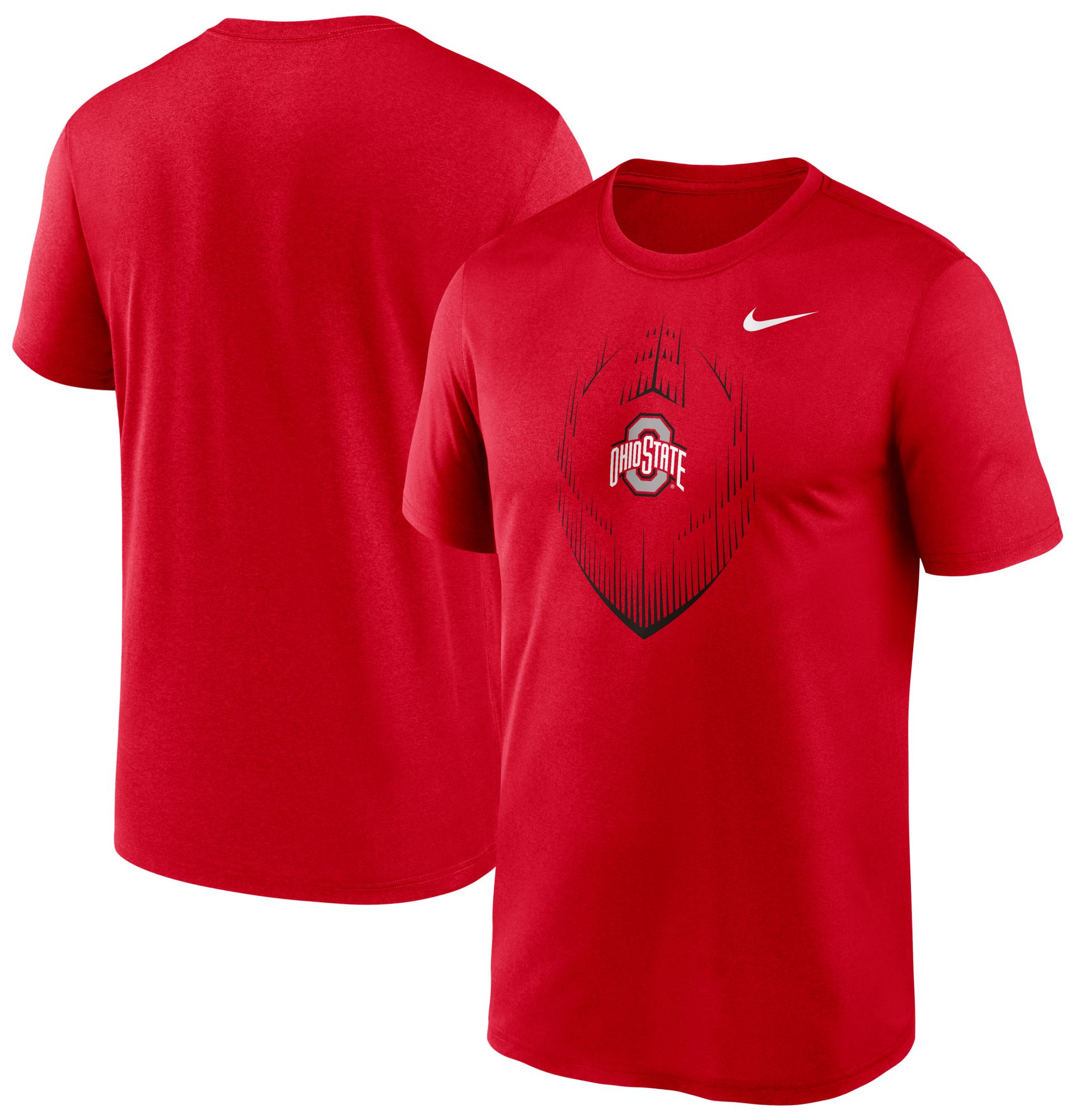 Nike Men's Ohio State Buckeyes Scarlet Dri-FIT Legend Icon T-Shirt product image