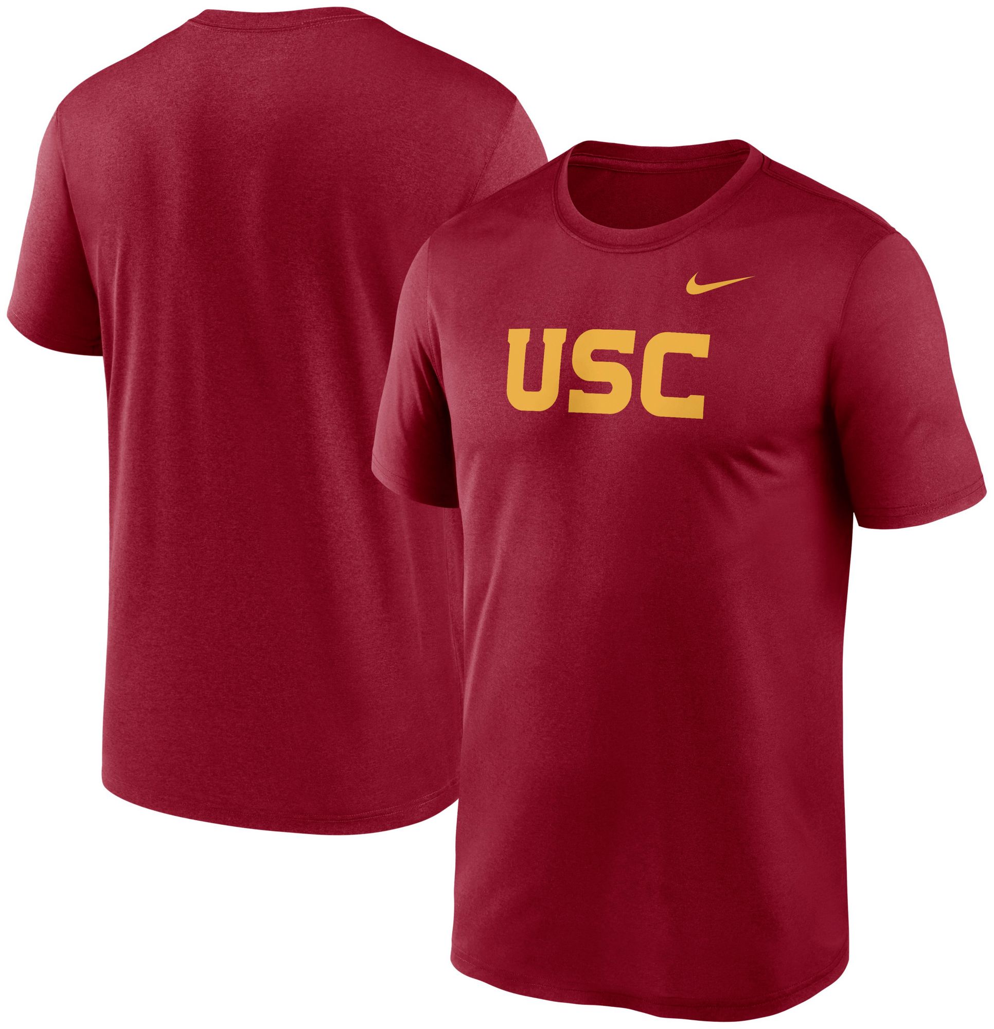 Nike Men's USC Trojans Cardinal Dri-FIT Legend Wordmark T-Shirt product image