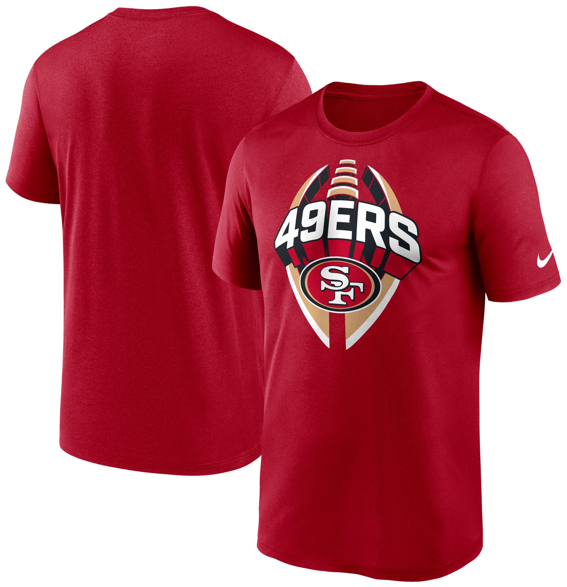 Nike Men's San Francisco 49ers Gym Red Legend Icon T-Shirt product image