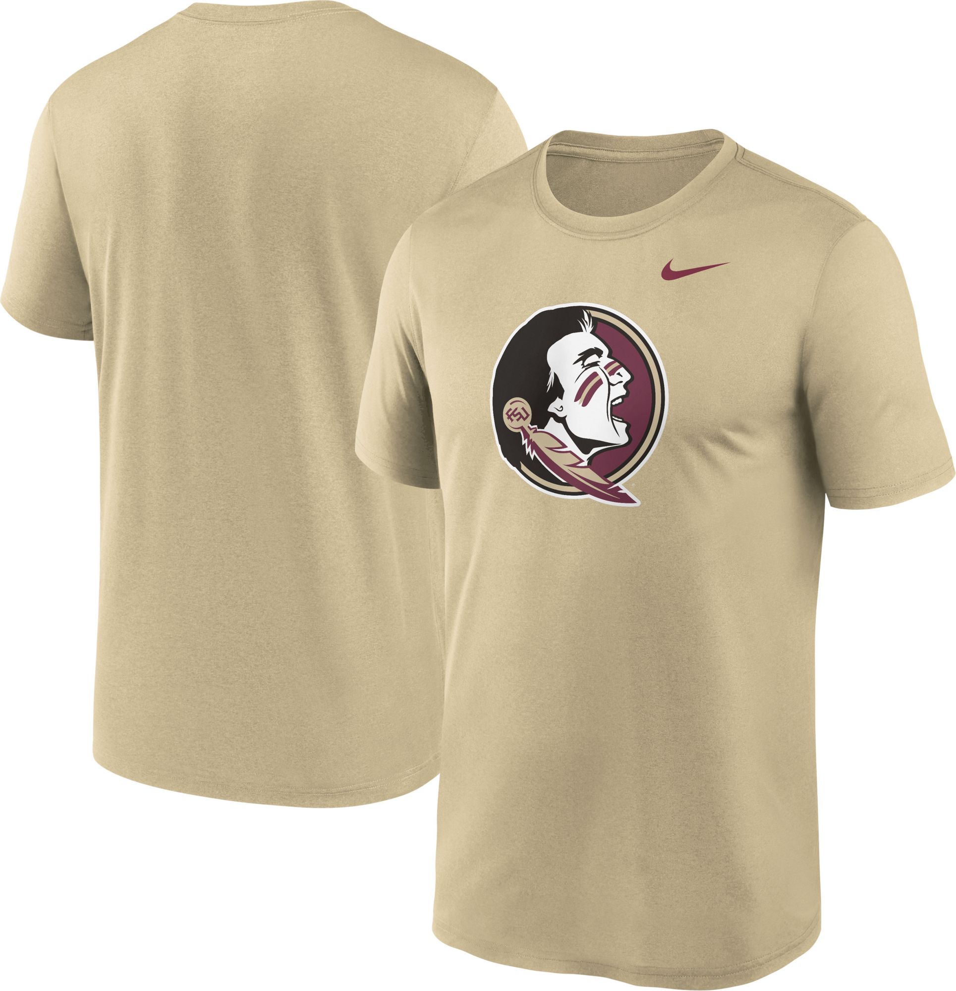 Nike Men's Florida State Seminoles Team Gold Legend Logo T-Shirt product image