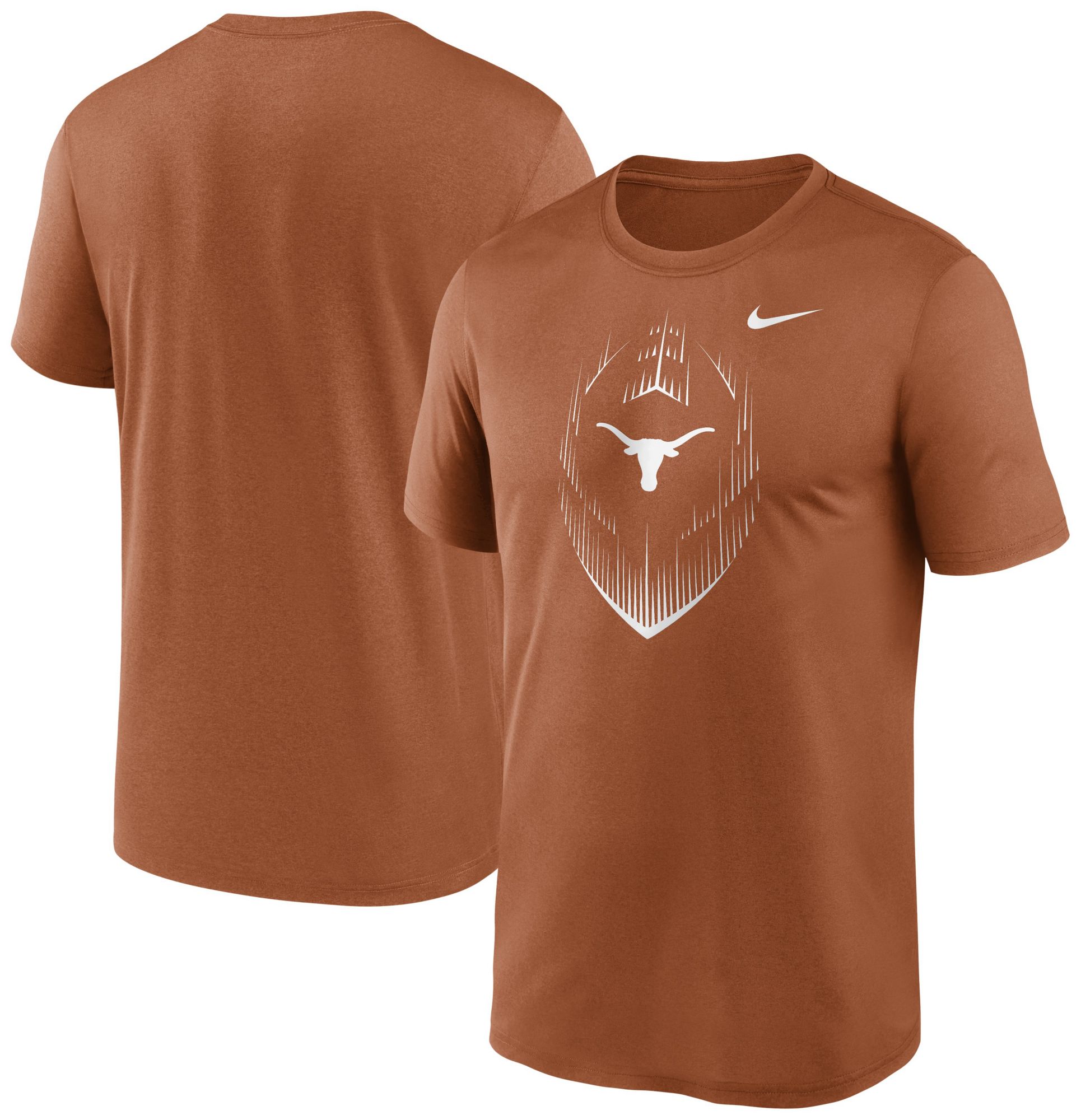 Nike Men's Texas Longhorns Burnt Orange Dri-FIT Legend Icon T-Shirt product image