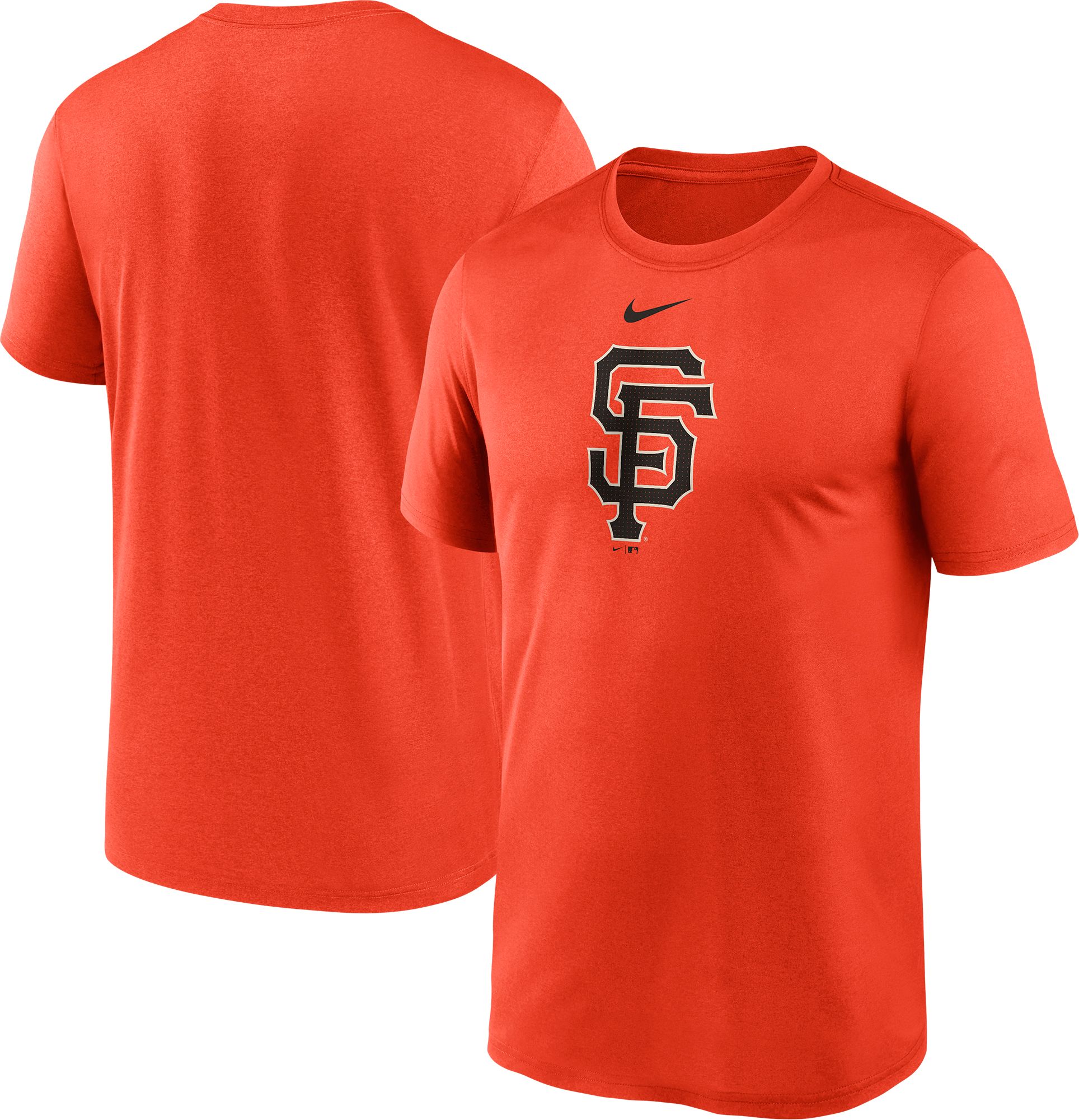 Nike Men's San Francisco Giants Orange Fuse Logo Legend T-Shirt product image