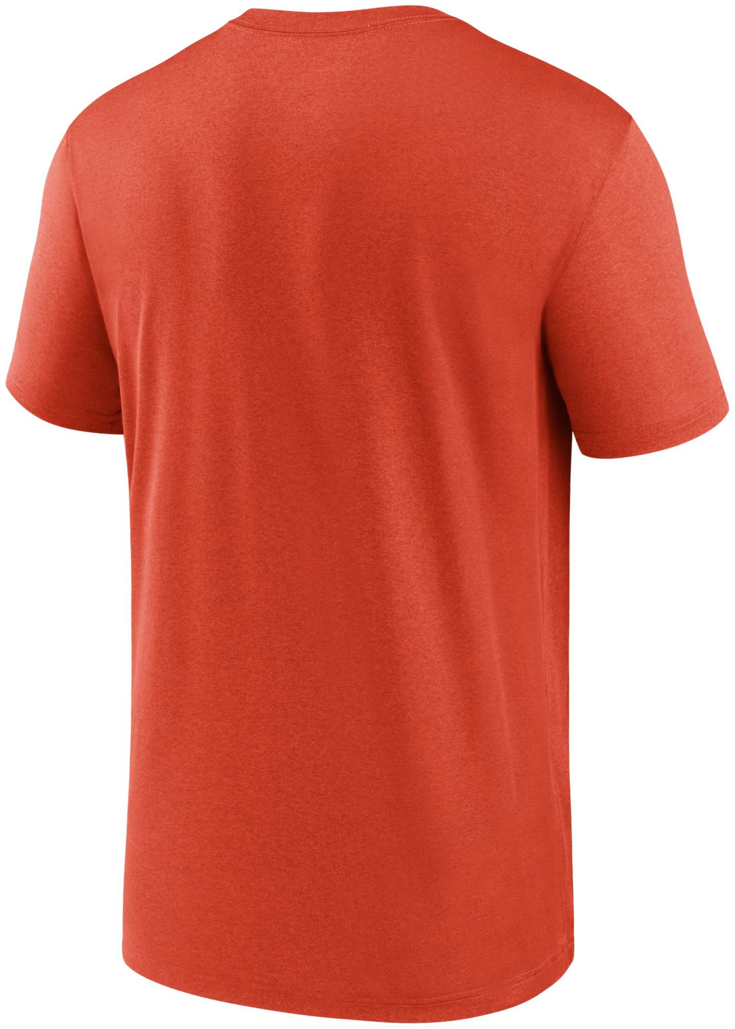 Nike Men's New York Mets Orange Wordmark Legend T-Shirt product image