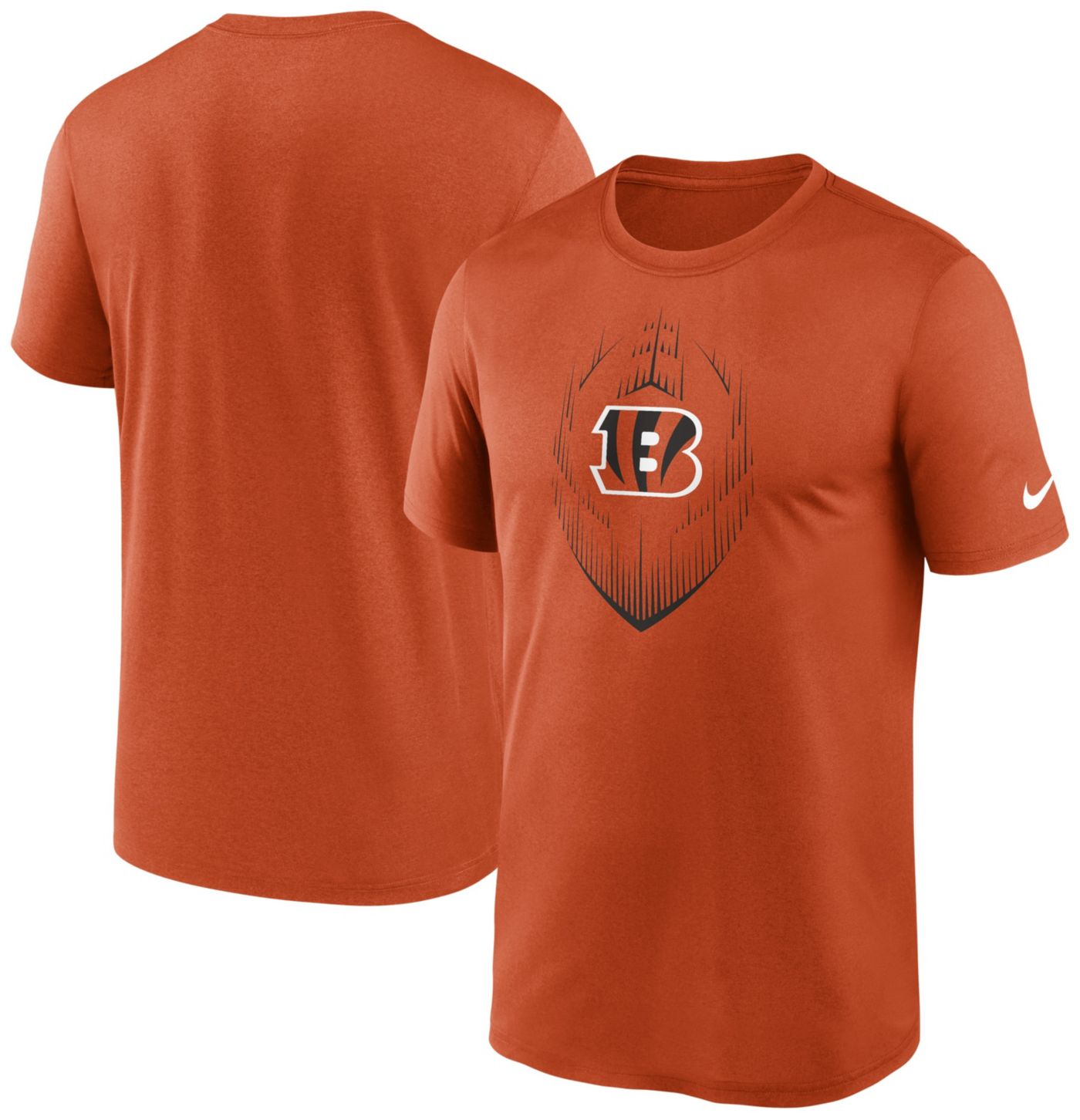 Nike Men s Cincinnati Bengals Legend Icon University Orange T Shirt Dick s Sporting Goods