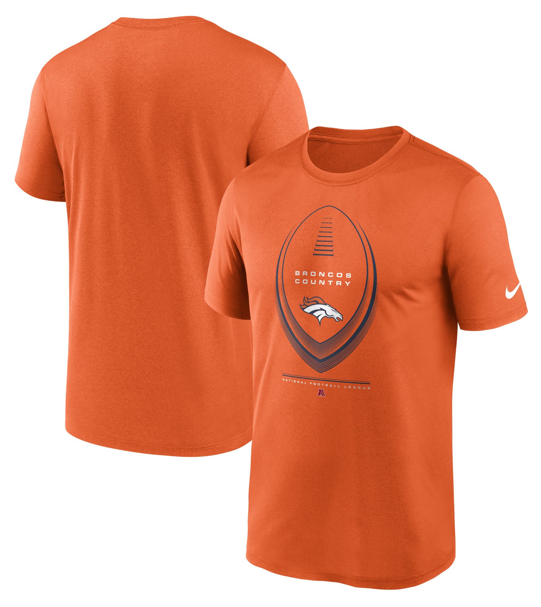 Nike Men's Denver Broncos Brilliant Orange Legend Icon T-Shirt product image