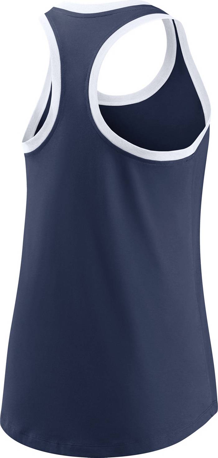 Women's New York Yankees Concepts Sport Navy/White Vigor Racerback Tank Top  & Shorts Sleep Set