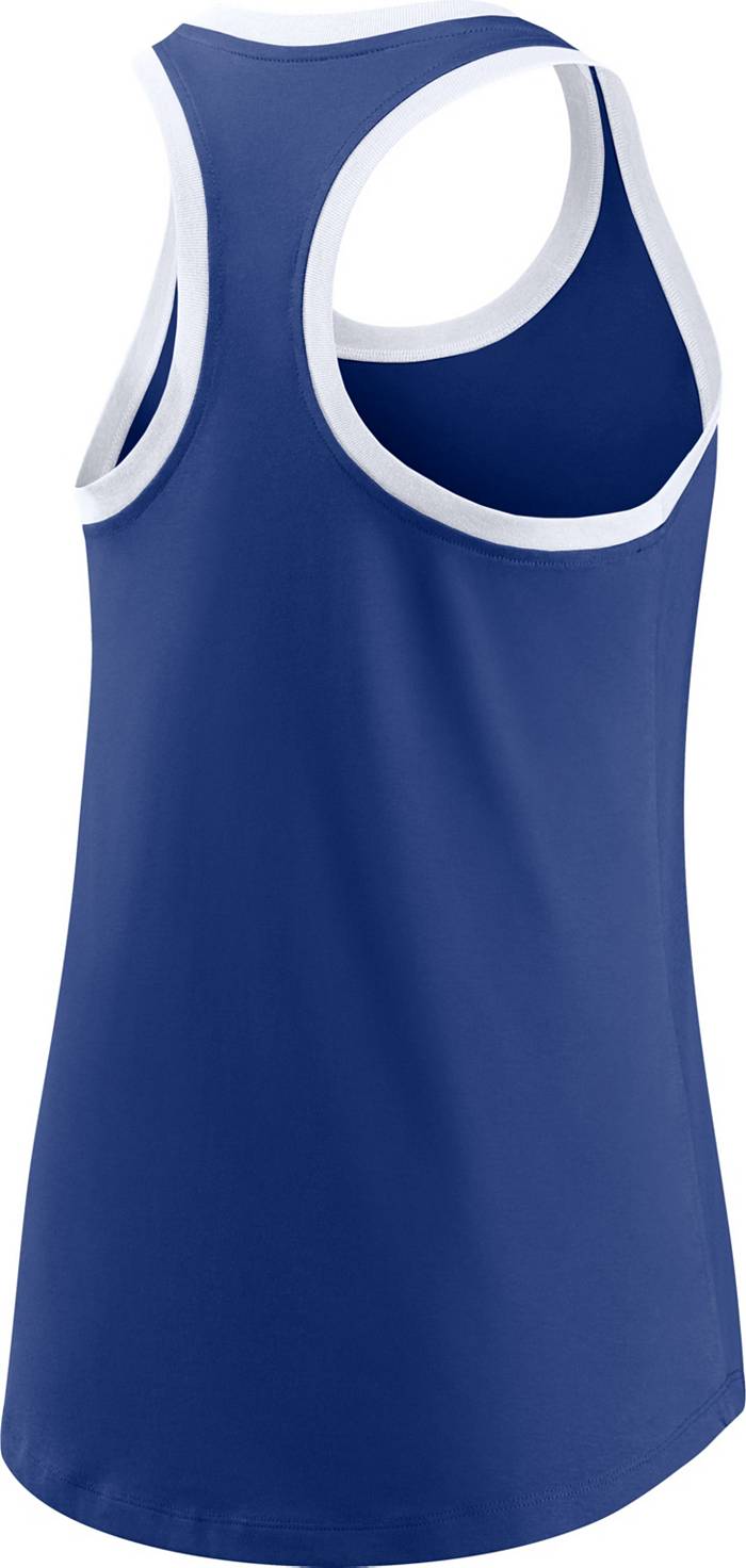 Chicago Cubs Nike Women's City Connect Tri-Blend Tank Top - Navy