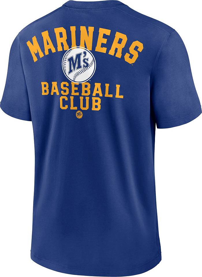 Seattle Mariners Shirt Boys Large Blue Logo MLB Baseball Ichiro Suzuki Youth  Kid