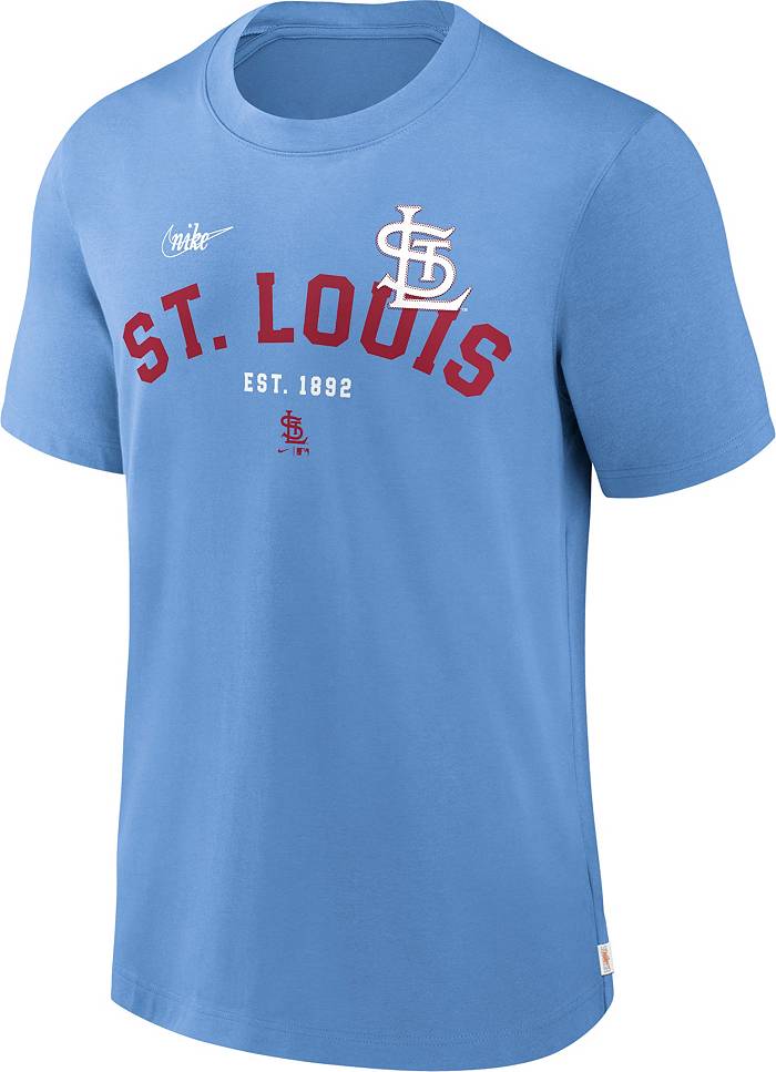 Nike Men's St. Louis Cardinals Blue Cooperstown Logo Pullover