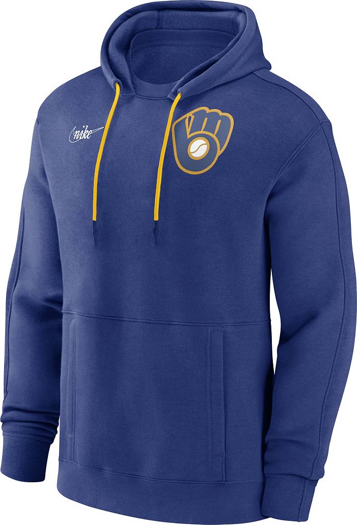 Men's Milwaukee Brewers New Era Royal 2022 City Connect Pullover