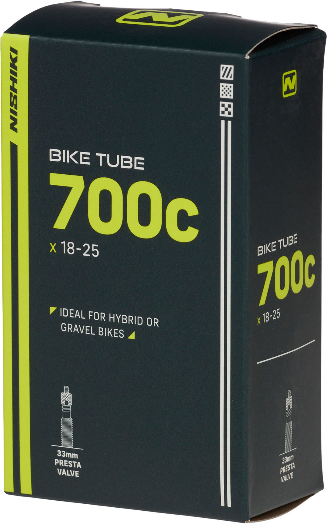 Nishiki Presta Valve 700c 18-25 Bike Tube product image