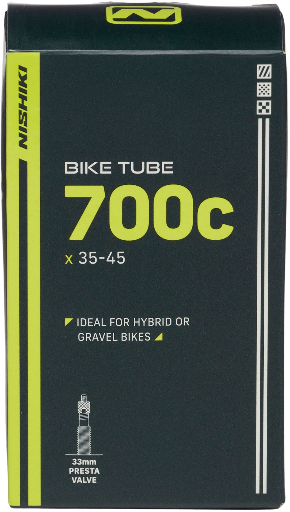 Nishiki Presta Valve 700c 35-45 Bike Tube product image