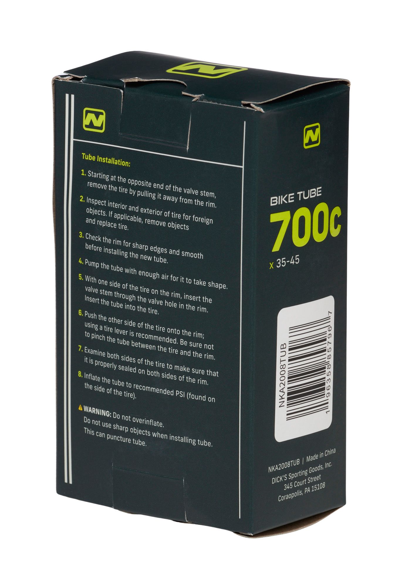 Nishiki Schrader Valve 700c 35-45 Bike Tube product image