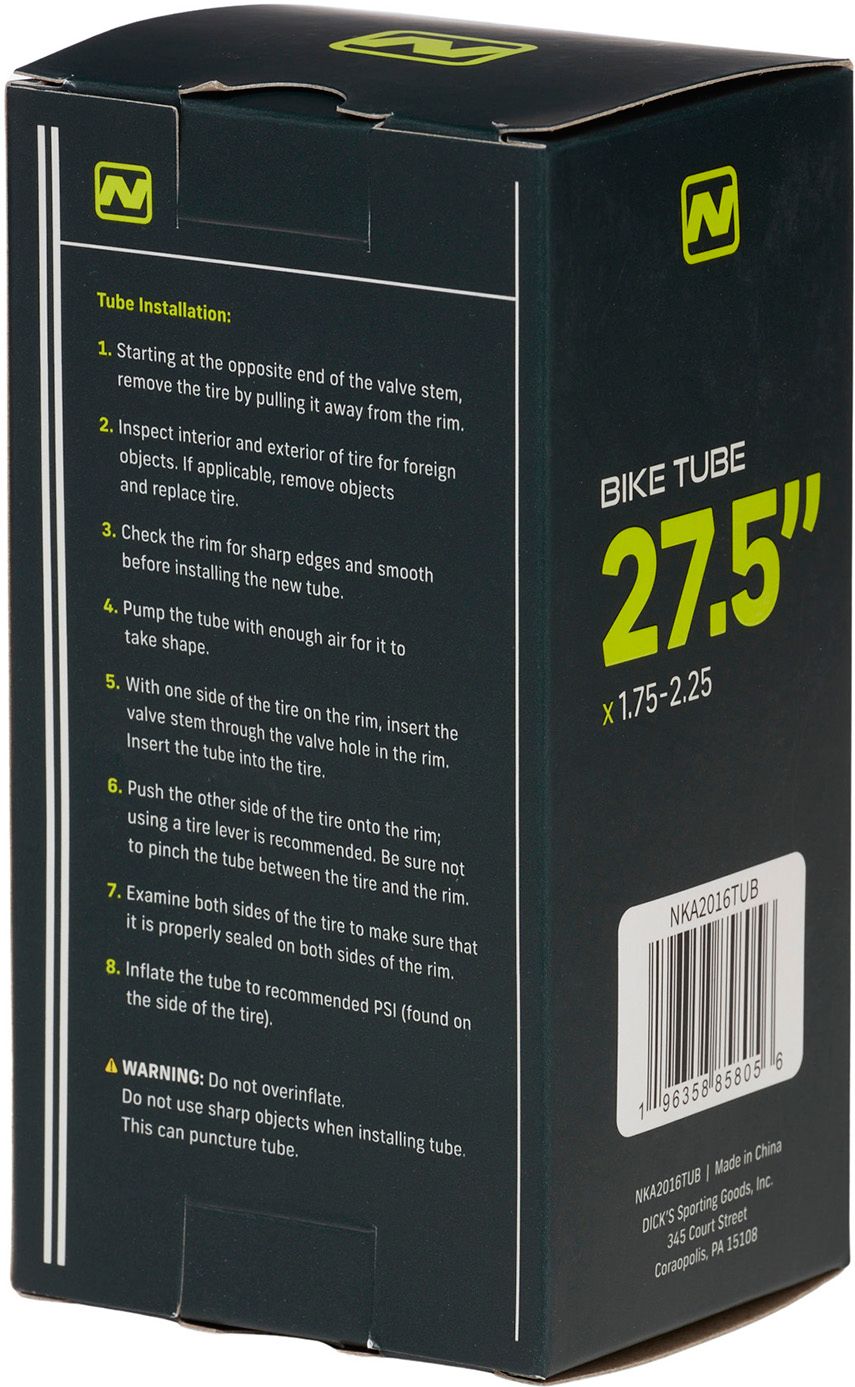 Nishiki Schrader Valve 27.5'' 1.75-2.25 Bike Tube product image