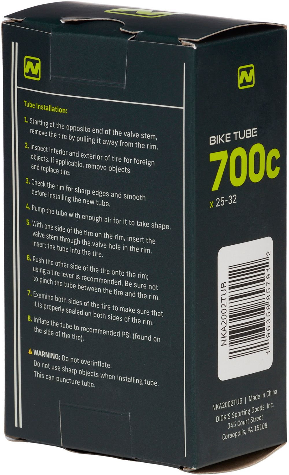 Nishiki Schrader Valve 700c 25-32 Bike Tube product image