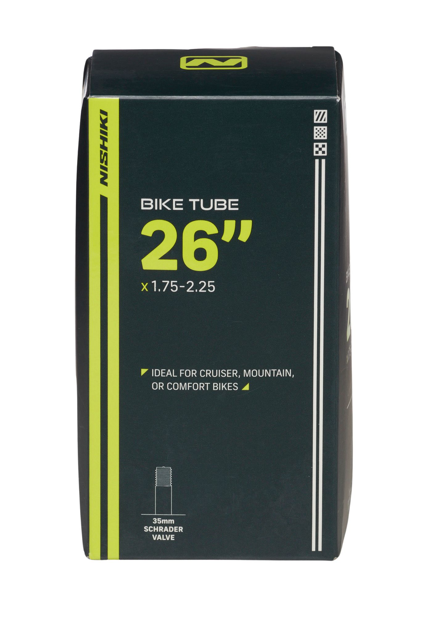 Nishiki Schrader Valve 26'' 1.75-2.25 Bike Tube product image