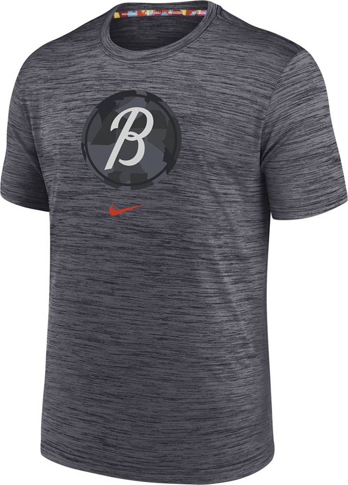 Nike City Connect Wordmark (MLB Baltimore Orioles) Men's T-Shirt.