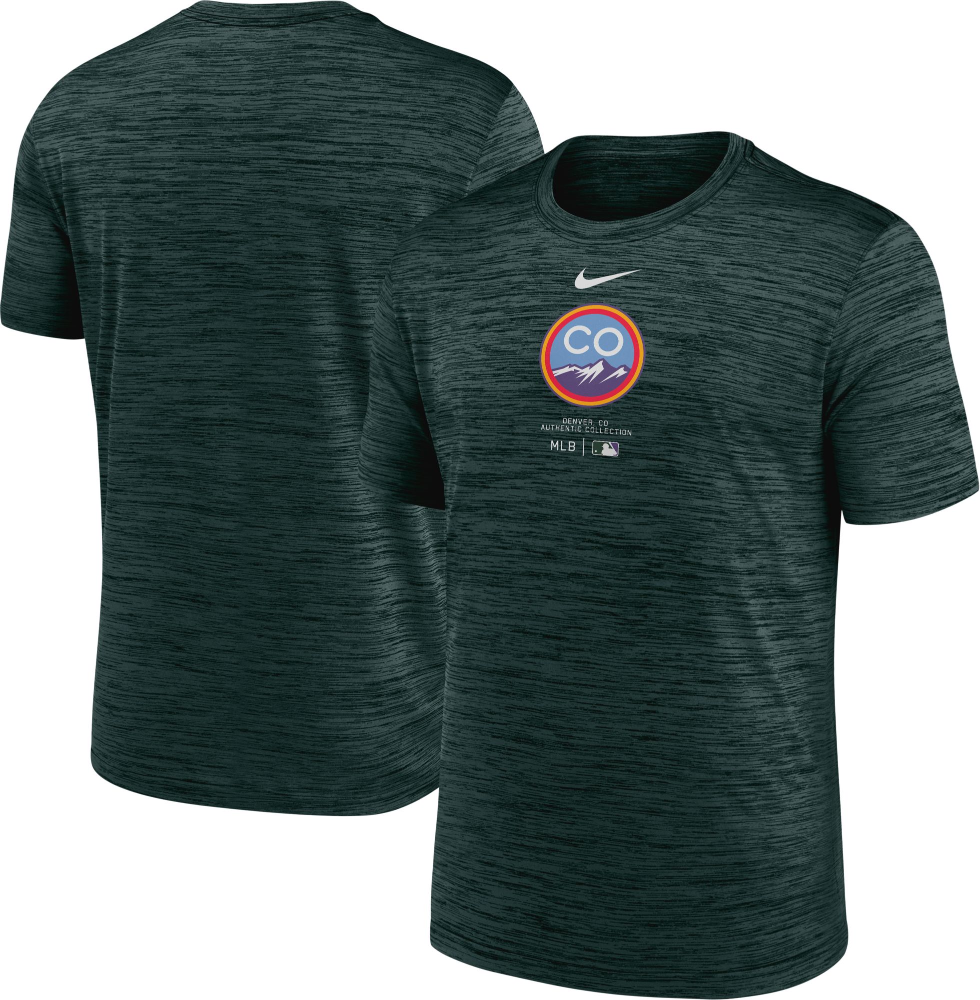 Nike Men's Colorado Rockies 2024 City Connect Authentic Collection Velocity T-Shirt