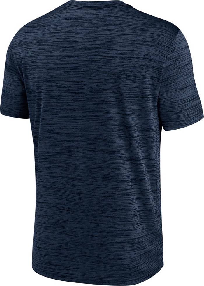 Nike Men's Milwaukee Brewers Navy Authentic Collection Velocity T