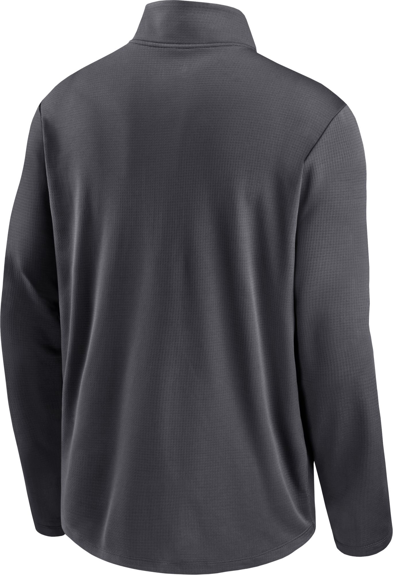 Nike Men's Cleveland Browns Logo Pacer Anthracite Half-Zip Pullover