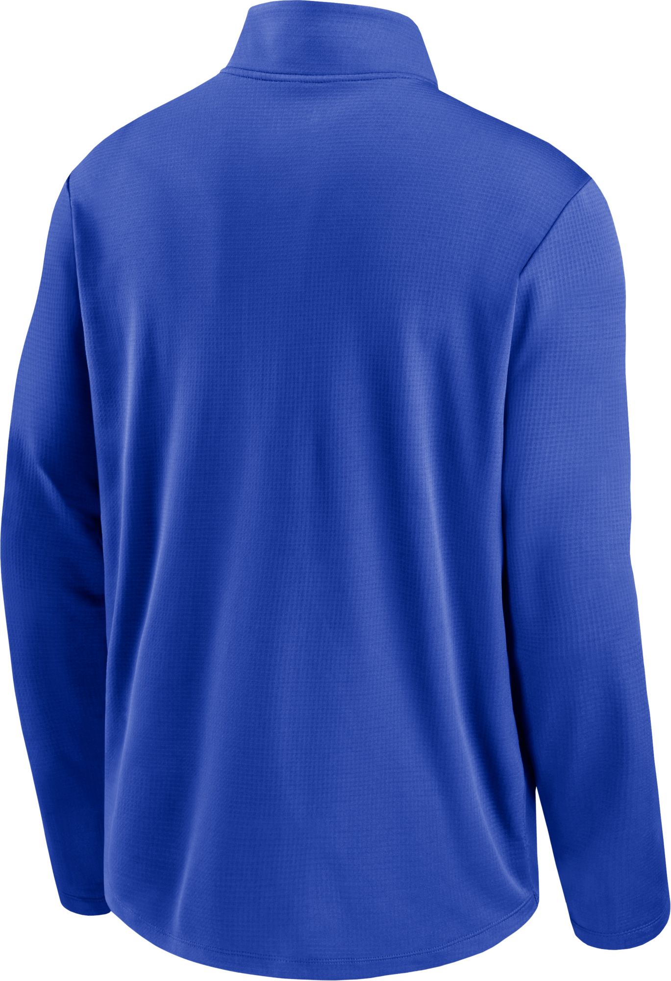 Nike Men's Los Angeles Rams Logo Pacer Royal Half-Zip Pullover