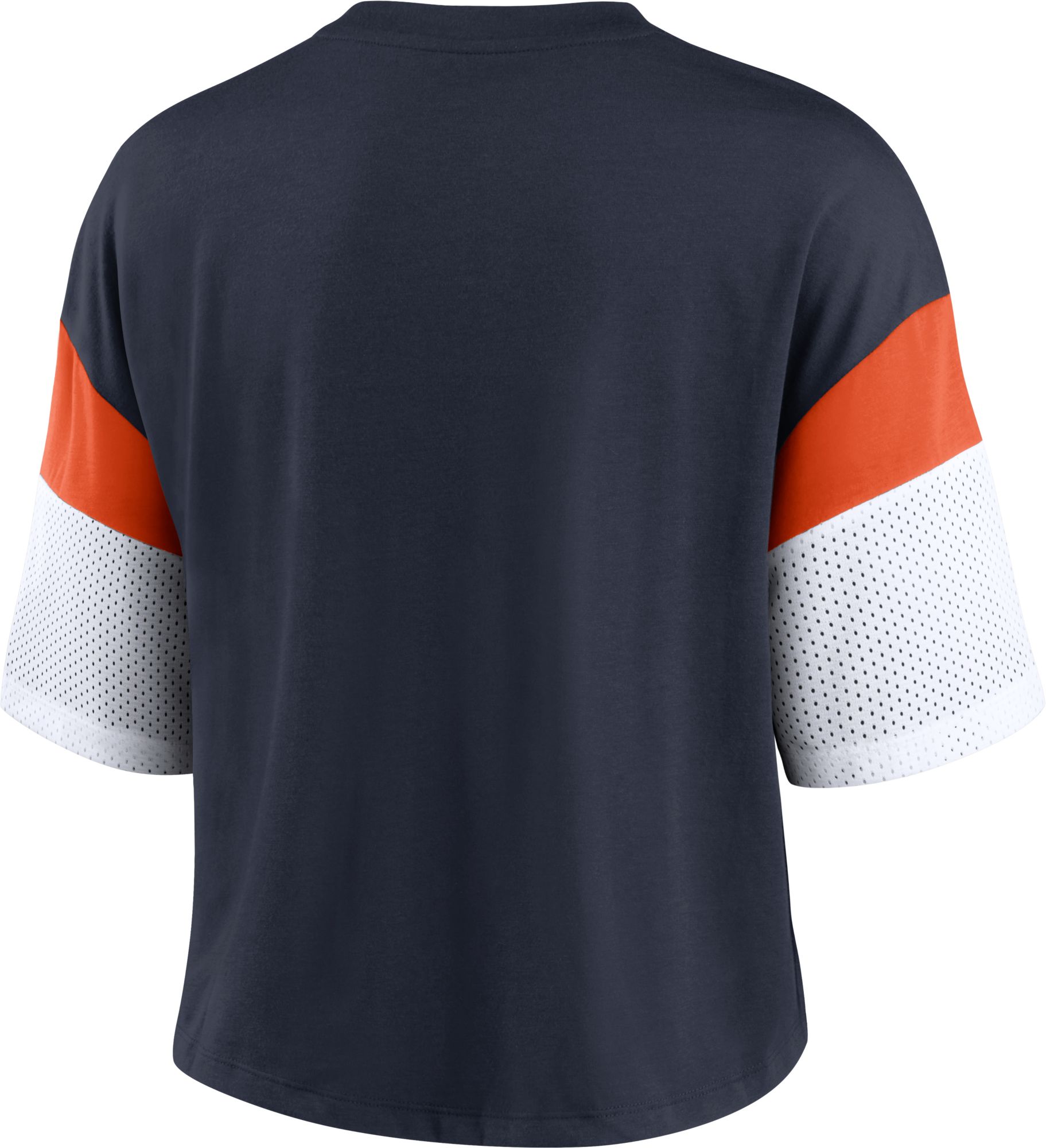 Nike Women's Chicago Bears Cropped Navy T-Shirt product image
