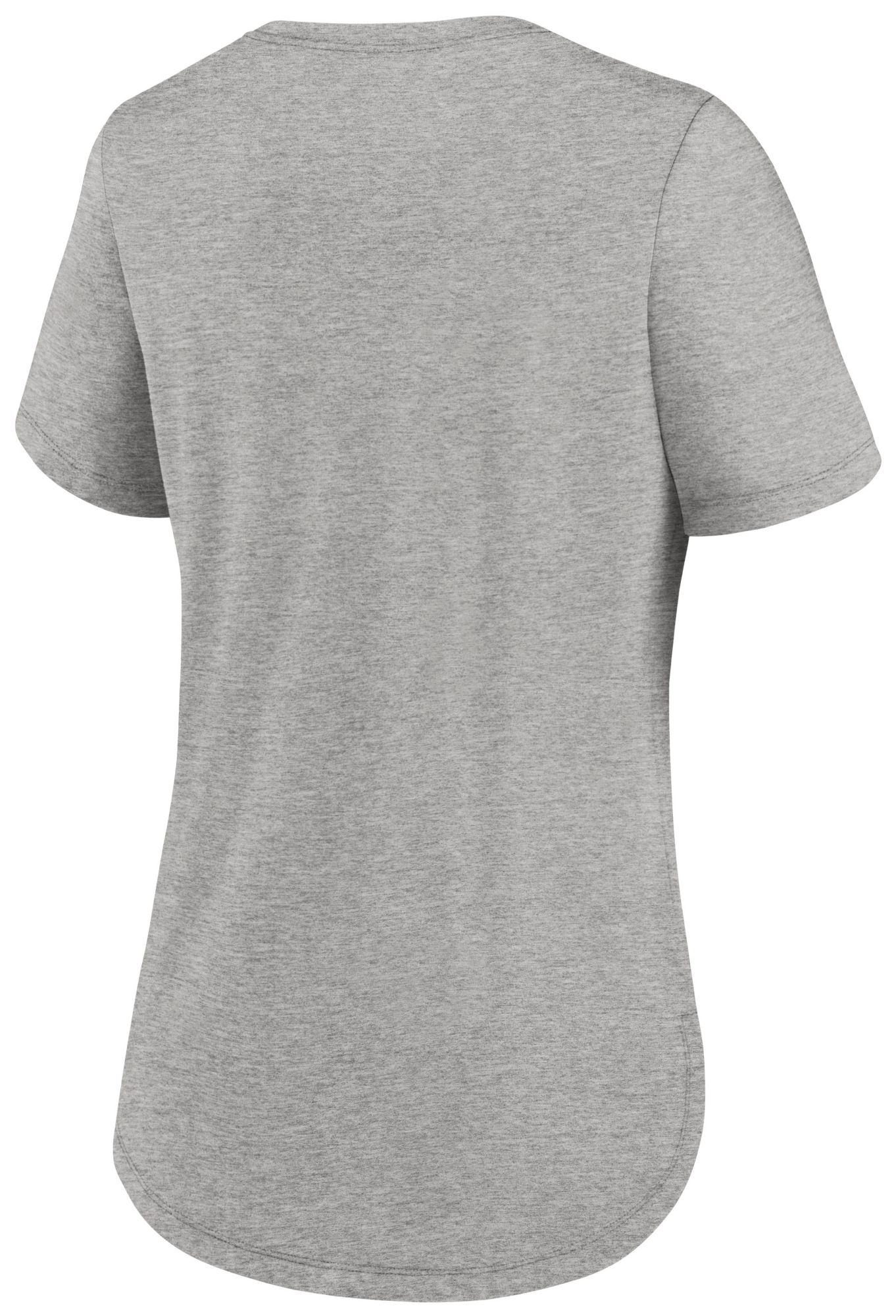 Nike Women's Michigan Wolverines Grey Heather Legacy Logo T-Shirt product image