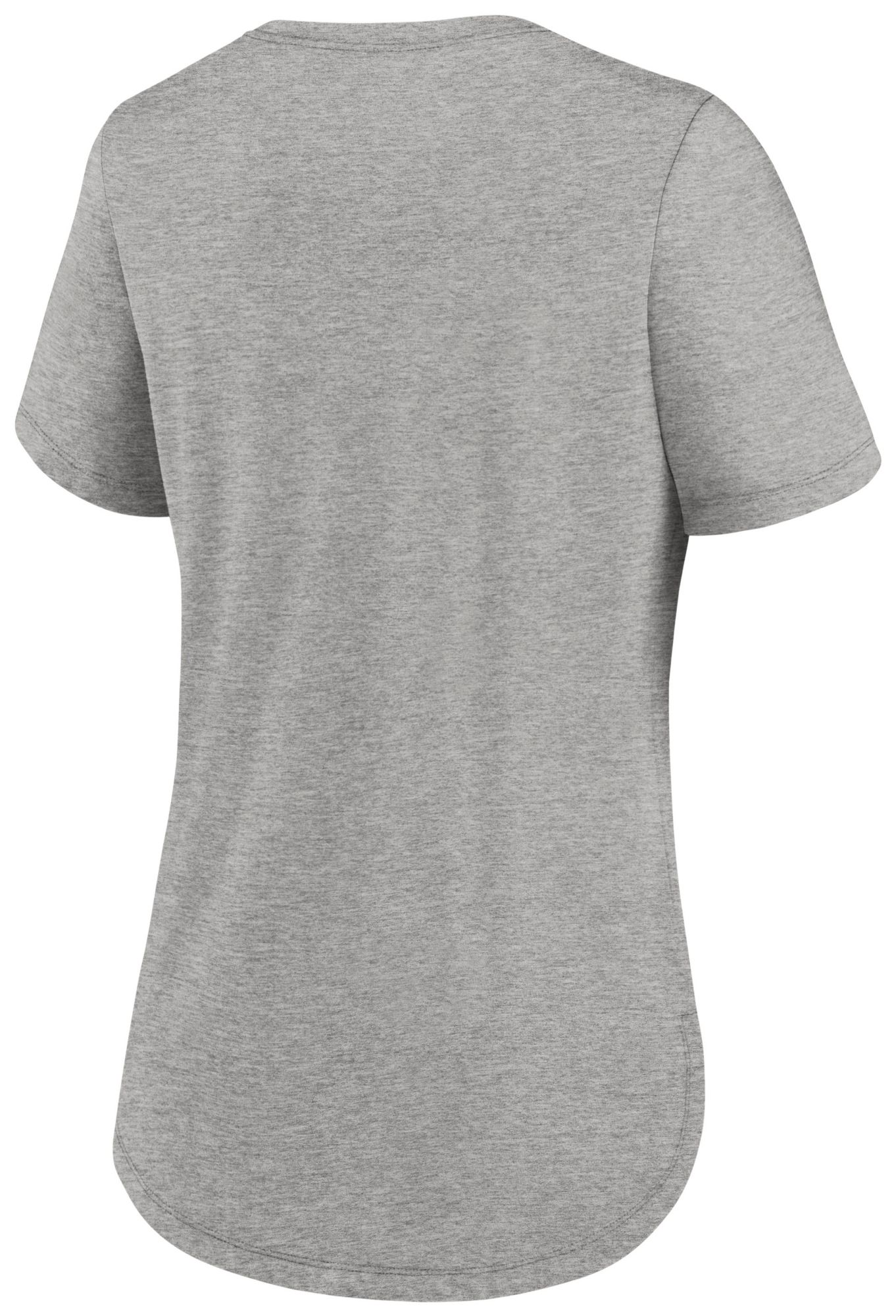 Nike Women's West Virginia Mountaineers Grey Heather Throwback Logo T-Shirt product image