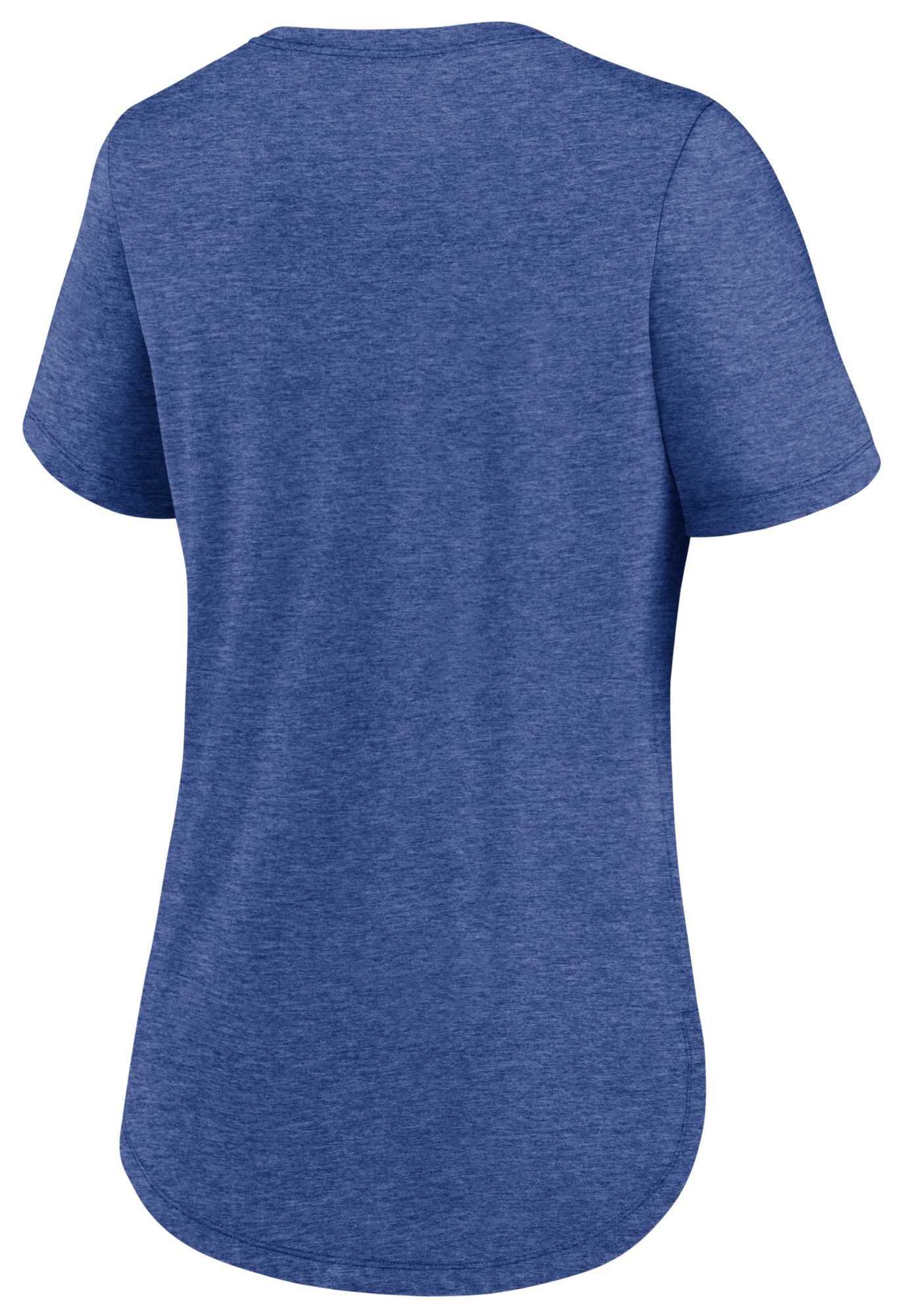 Nike Women's Florida Gators Blue Heather Tri-Blend V-Neck T-Shirt product image