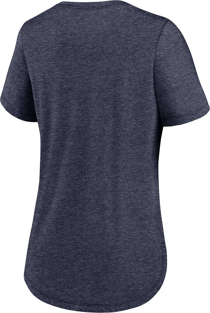 New Era Women's New Era Navy Houston Astros Tie-Dye Cropped Long Sleeve T- Shirt