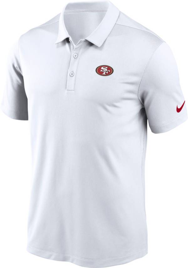 Nike Men's San Francisco 49ers Pacer White Polo