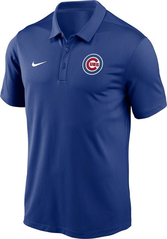 Nike Chicago Cubs Polo #NKAW-199N Blue/Medium