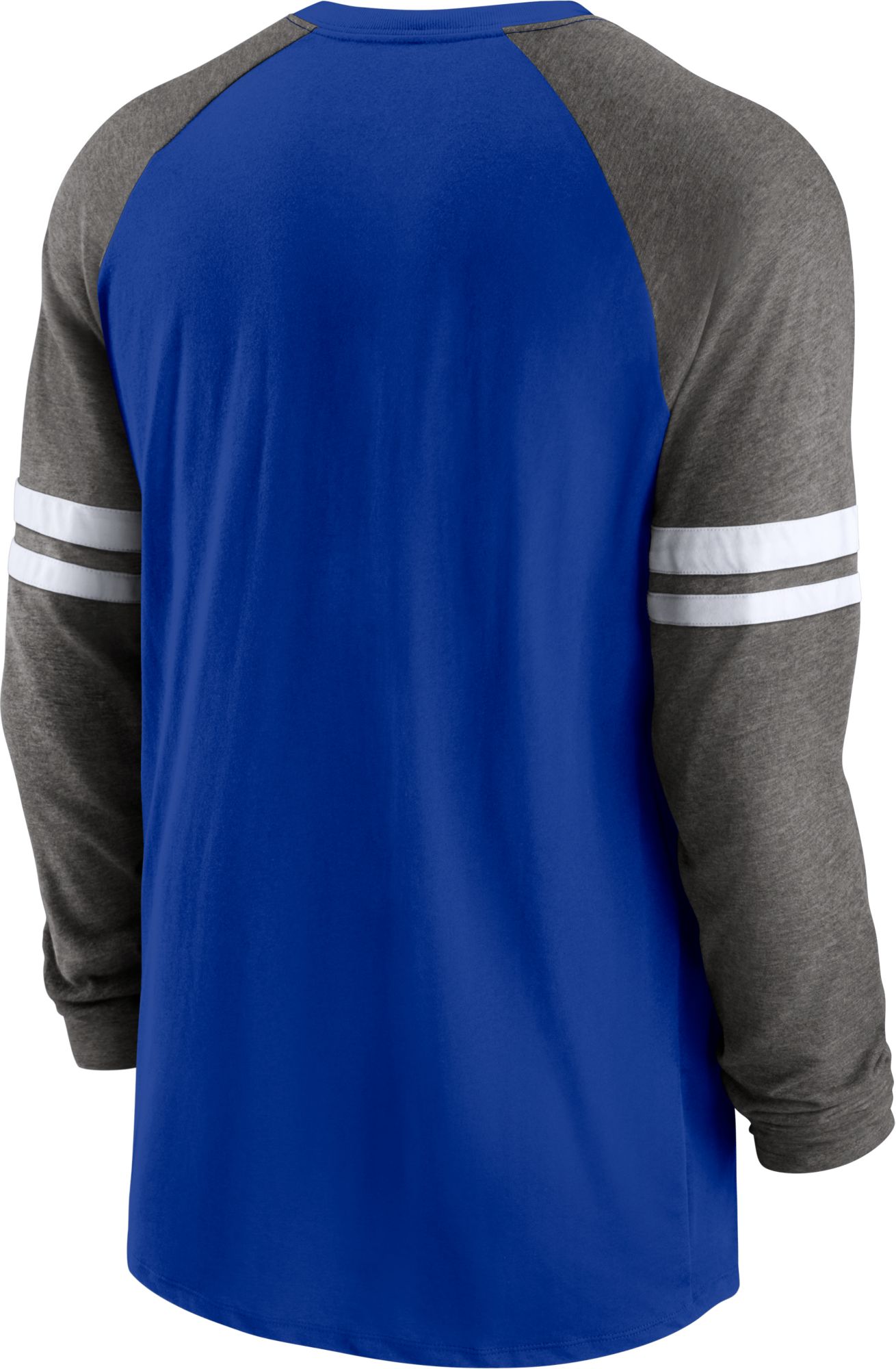 Nike Men's Buffalo Bills Dri-FIT Royal Long Sleeve Raglan T-Shirt product image