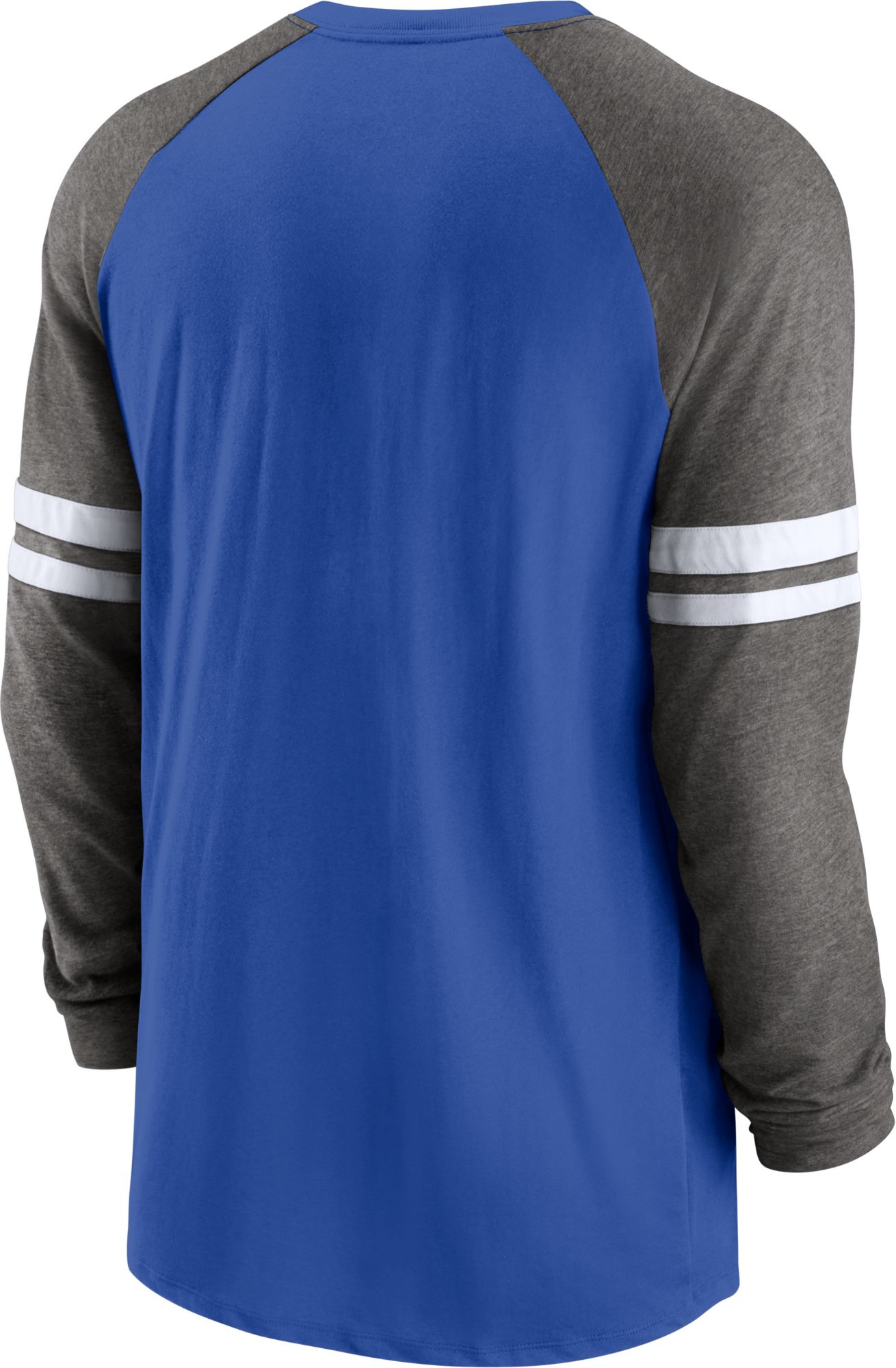 Nike Men's Los Angeles Rams Dri-FIT Royal Long Sleeve Raglan T-Shirt product image
