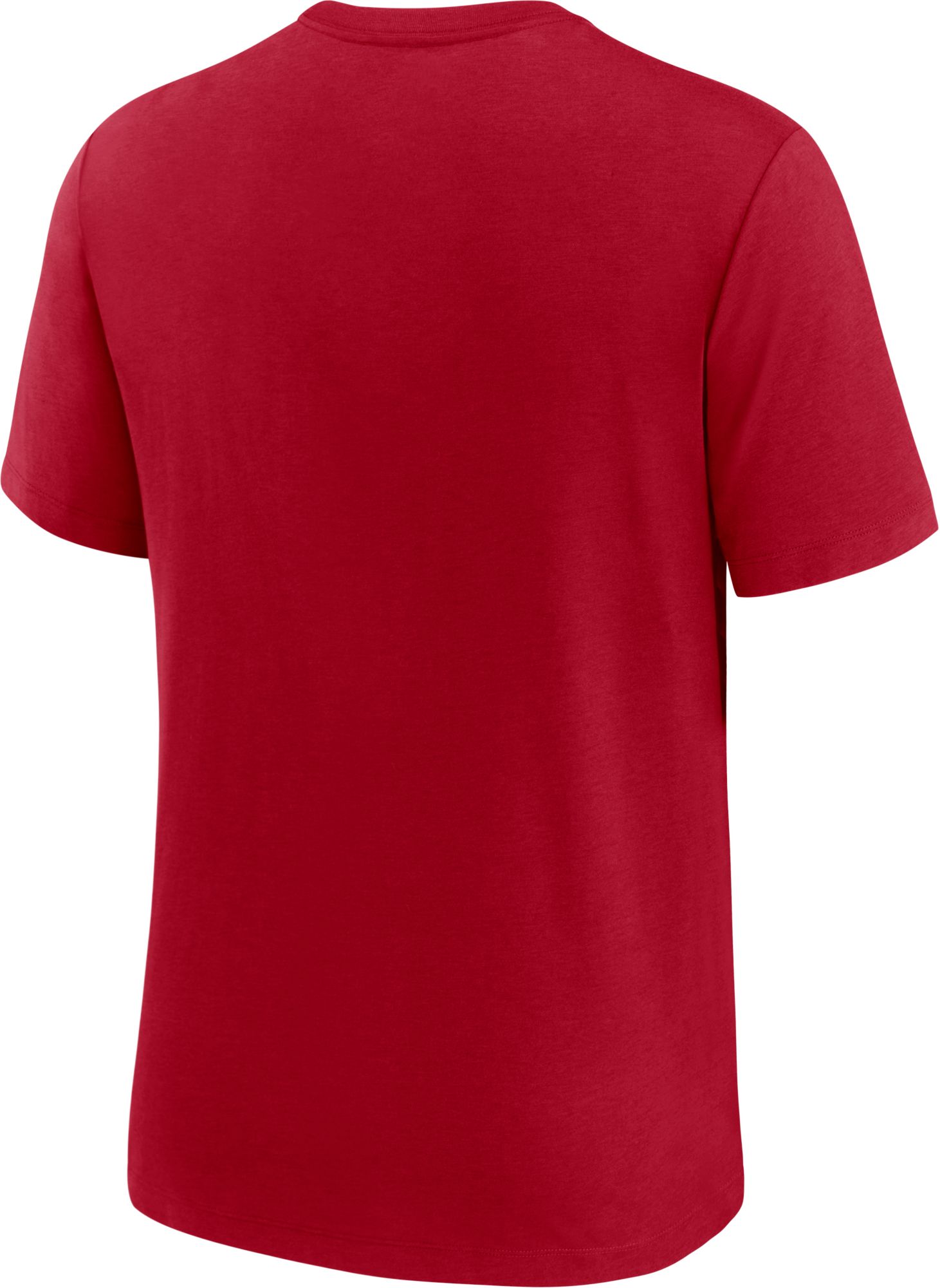 Nike Men's San Francisco 49ers Impact Tri-Blend Red T-Shirt product image