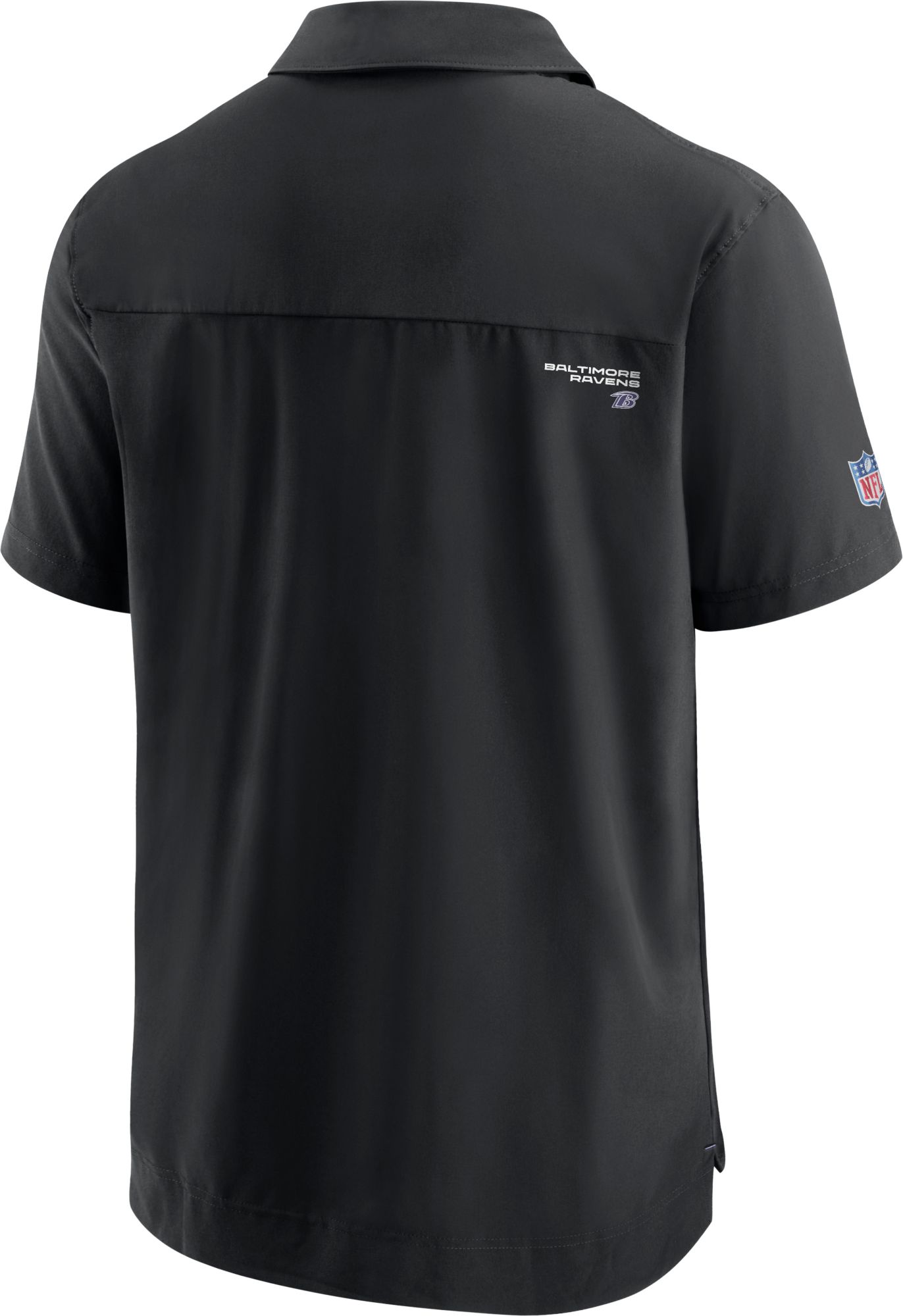 Nike Men's Baltimore Ravens Sideline Coaches Black Polo product image
