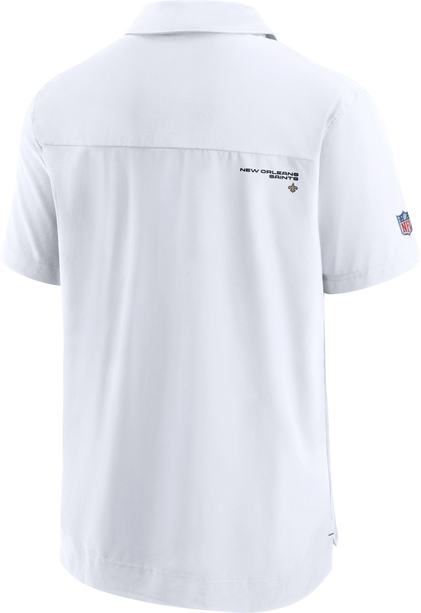 Nike Men's New Orleans Saints Sideline Coaches White Polo product image